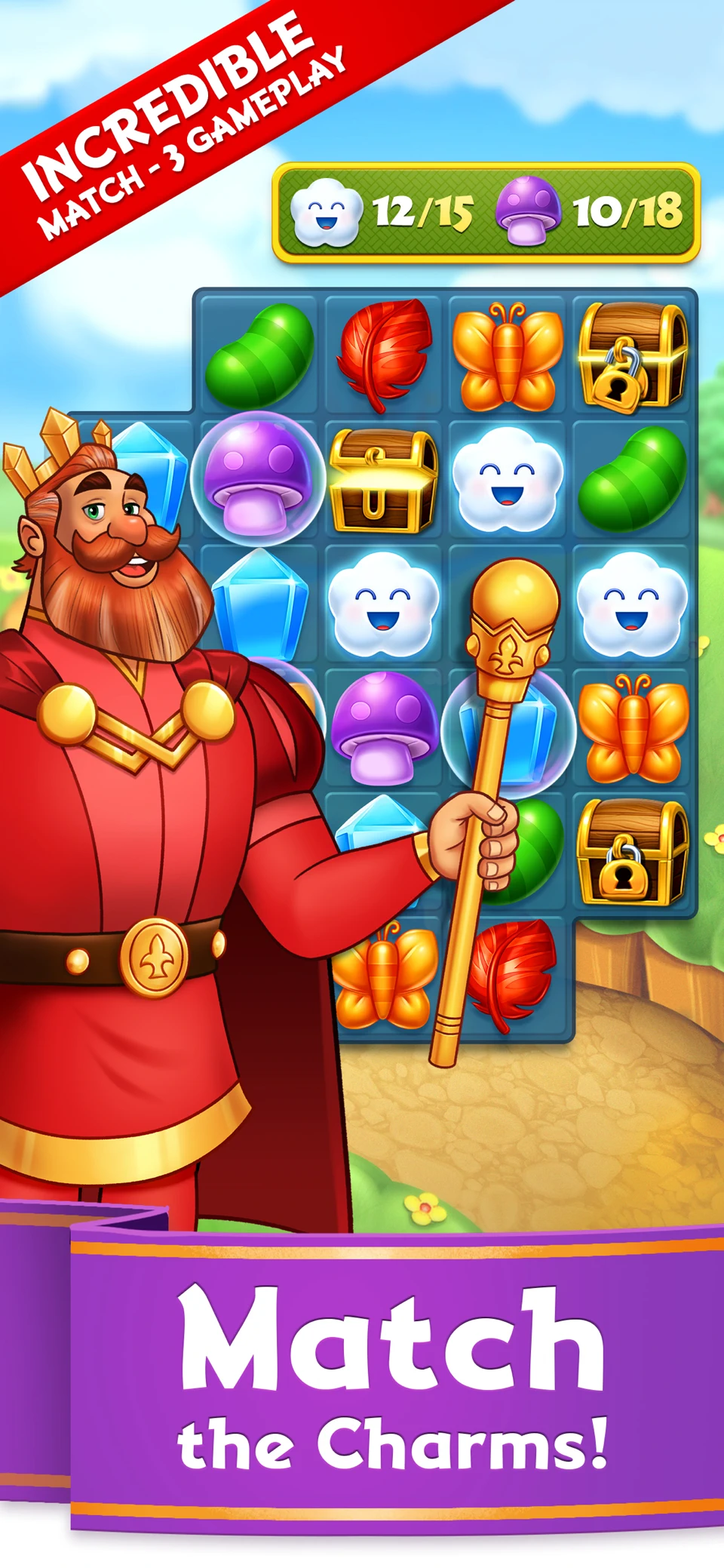Charm King™ screenshot