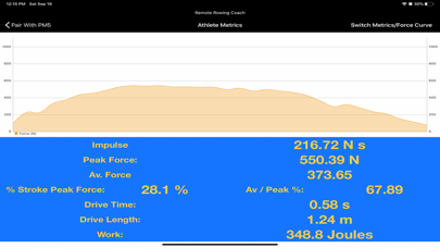 Remote Rowing Coach Screenshot
