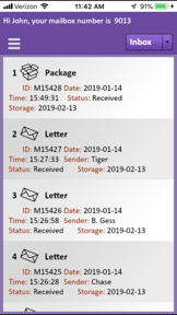 iMailForward screenshot