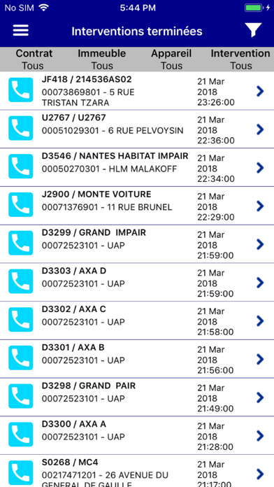Screenshot #2 pour Otis eService