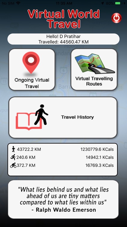 Virtual World Travel