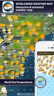 weather and wind map iphone screenshot 1