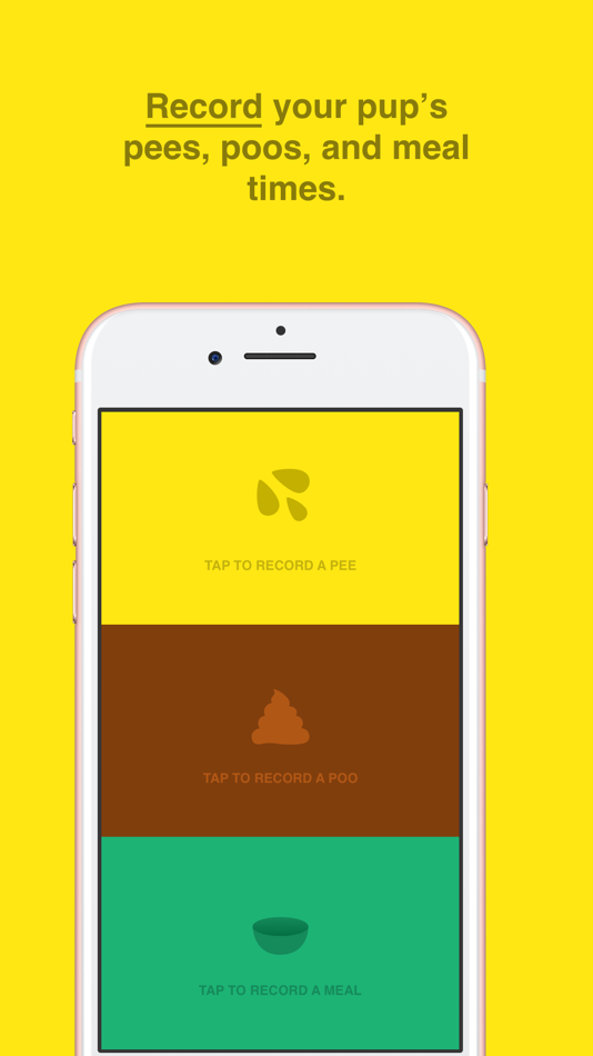 #1. Puppy - Track pees & poops (iOS) Podle: Kyle Pickering