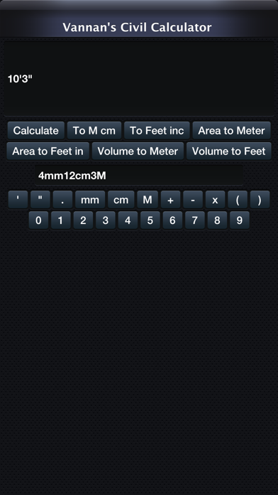 Civil Eng Calculator screenshot 2