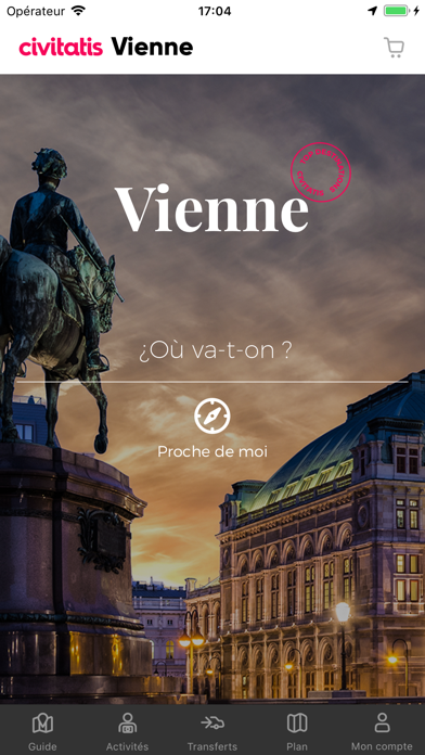Screenshot #1 pour Guide de Vienne Civitatis.com
