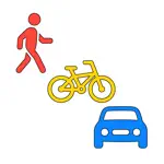 WalkBikeCar App Positive Reviews