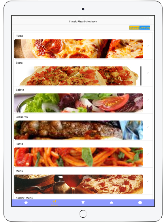 Screenshot #6 pour Classic Pizza Schwabach