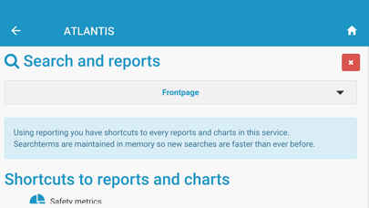 Atlantis Platform Screenshot