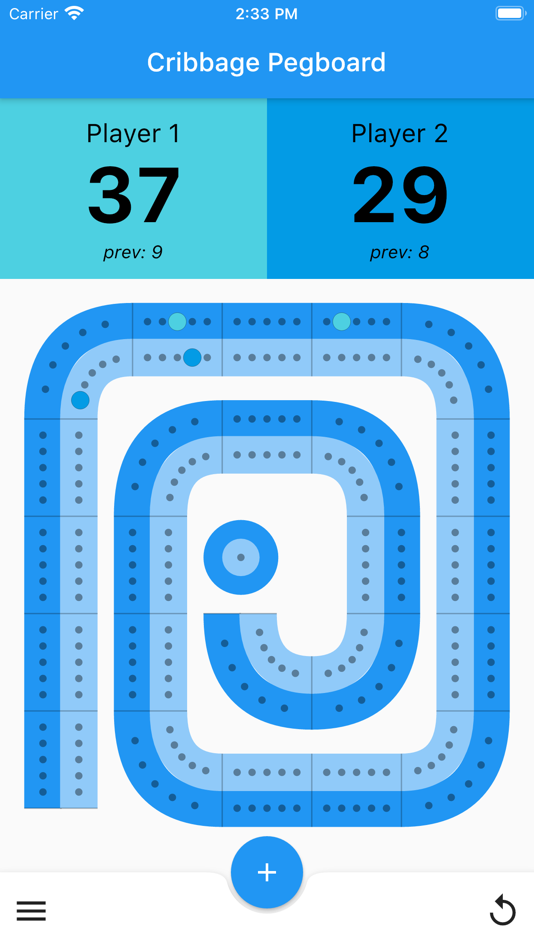 #6. Cribbage Scoring Pegboard (iOS) 由: Lost Leaf Studio