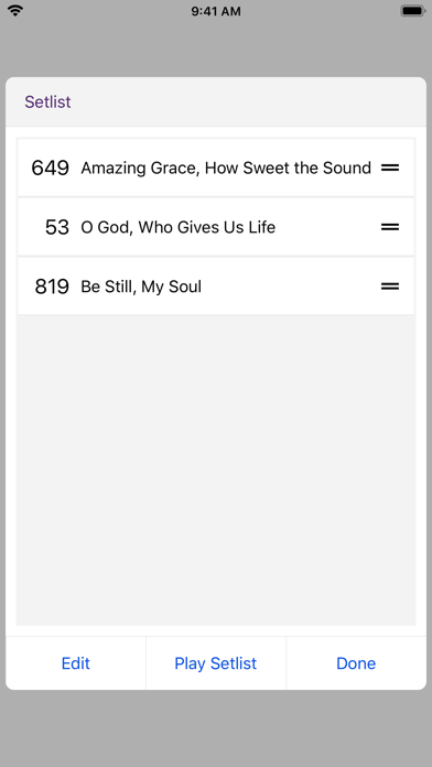 Glory to God Hymnal Screenshot