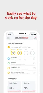 The Athlete Factory screenshot #1 for iPhone