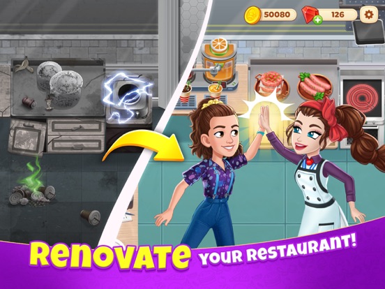 iPad Image of Cooking Diary® Restaurant Game