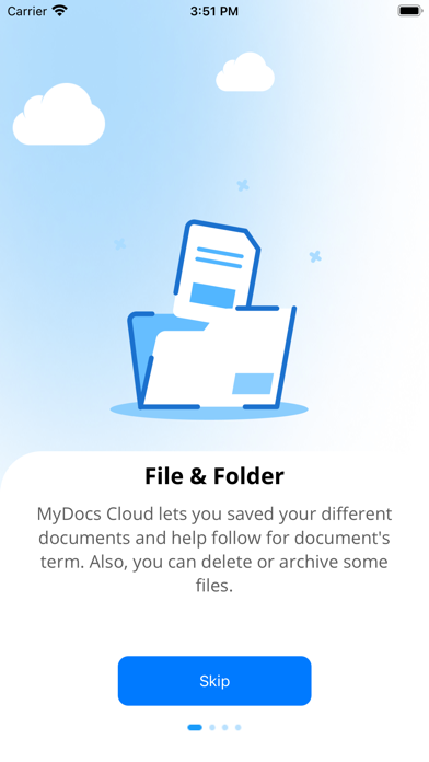 My Docs Cloud Screenshot
