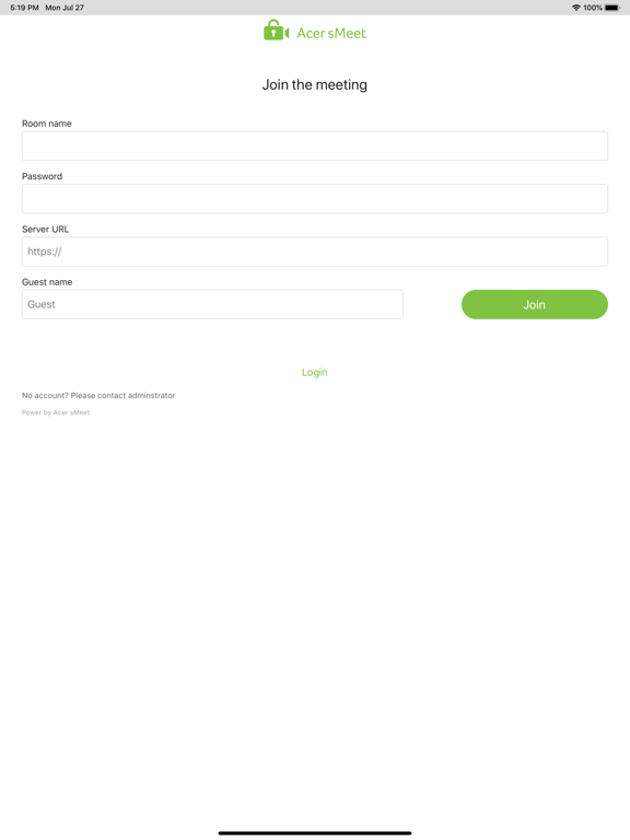 Screenshot #4 pour Acer sMeet
