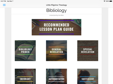 Little Pilgrims Theology screenshot 3