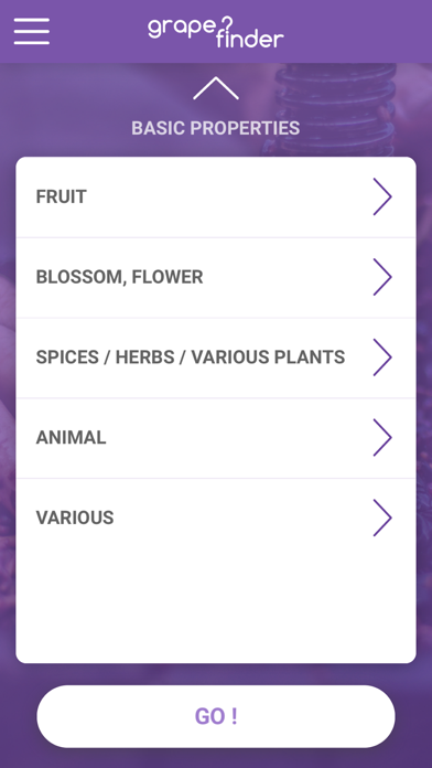 GrapeFinder Screenshot