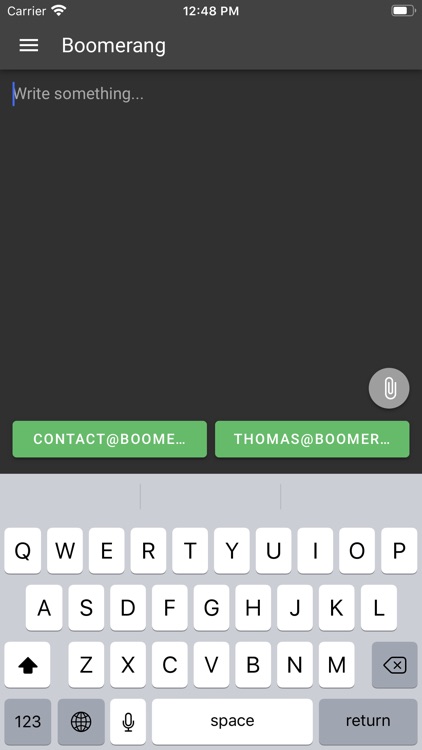 Boomerang : Email myself screenshot-3