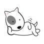 Cute dog Bull Terrier app download