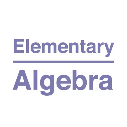 Elementary Algebra Cheats