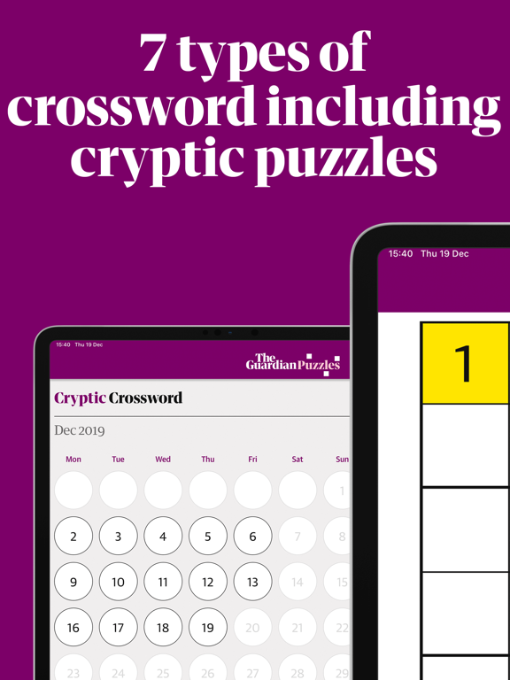 Screenshot #6 pour Guardian Puzzles & Crosswords