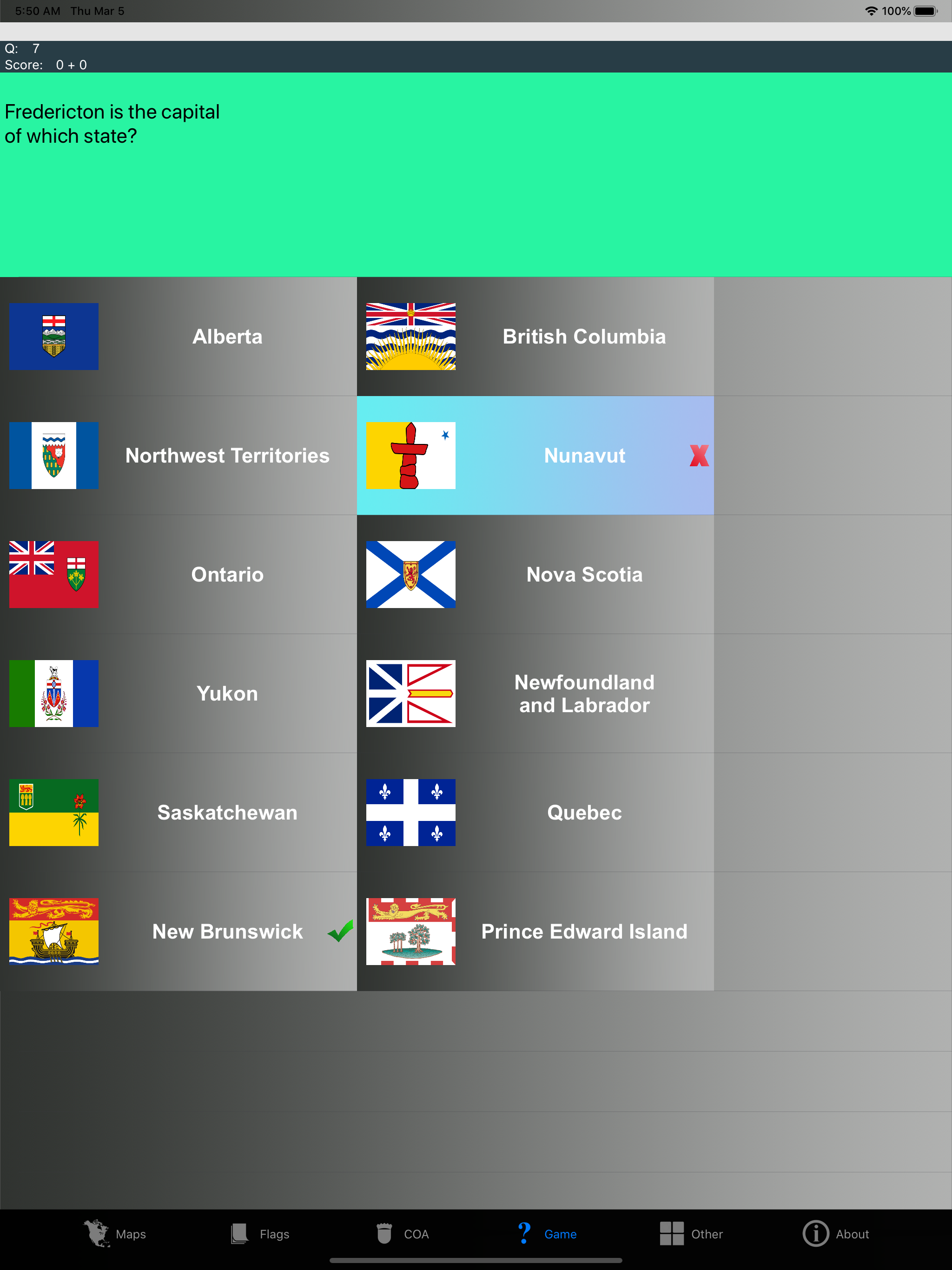 North America Country's States screenshot 20