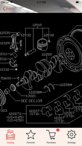 Car Parts for Nissan screenshot