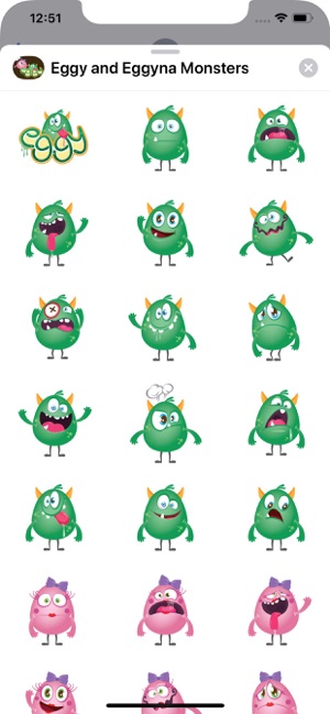 Eggy and Eggyna Monsters(圖3)-速報App