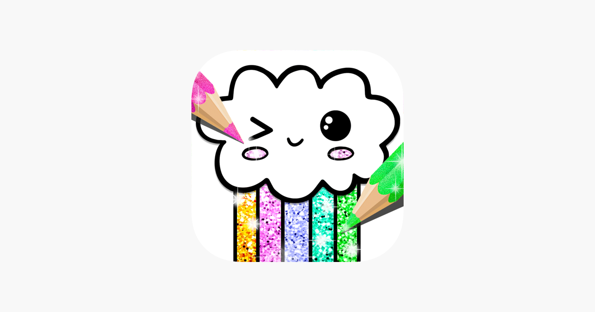 Download Kawaii Coloring Book Glitter On The App Store