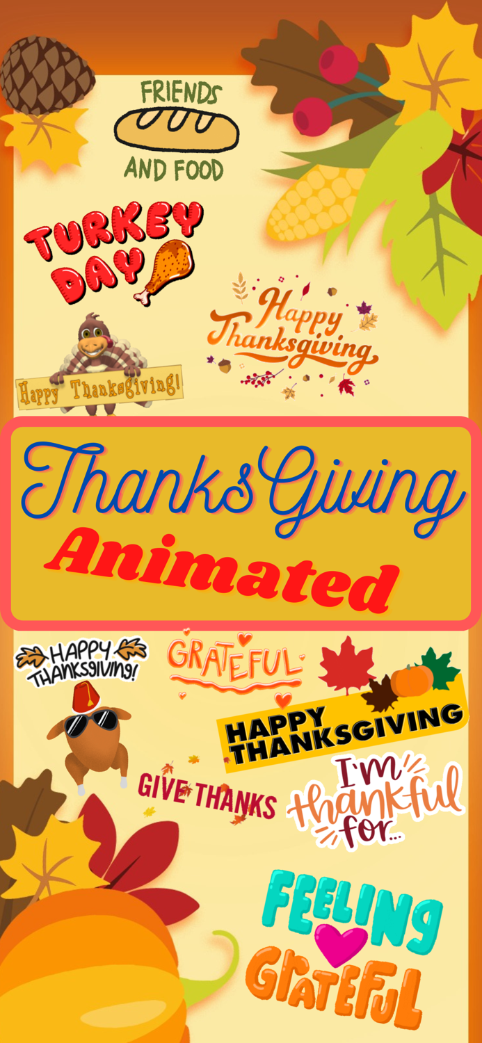 Thanksgiving Animated Sticker