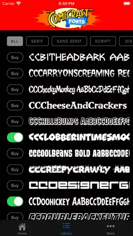 Game screenshot Comicraft Fonts hack