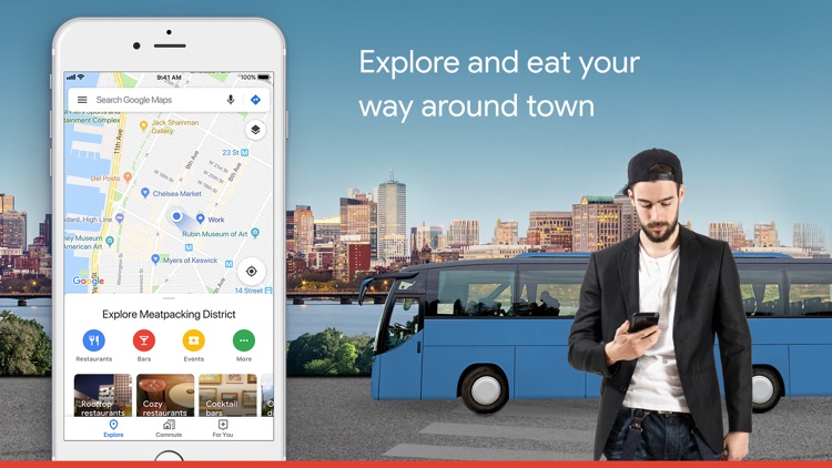 Google Maps - Transit & Food screenshot-1
