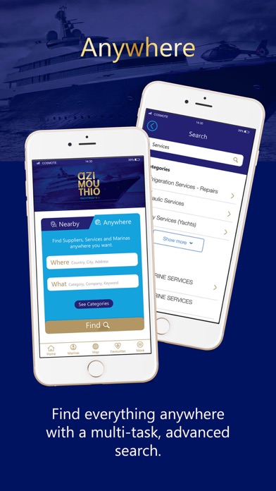 Azimouthio Yachting Info Screenshot