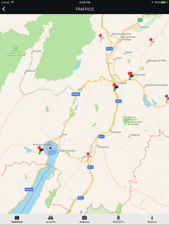 Screenshot #6 pour Traffico Trentino