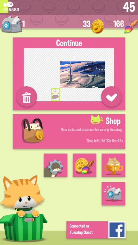 Hungry Cat Nonogram screenshot 7