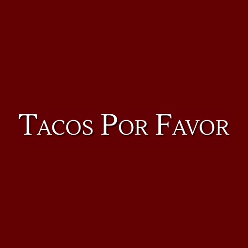 Tacos Por Favor iOS App