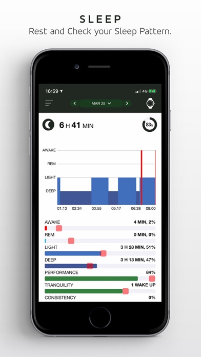 Frederique Constant Smartwatch Screenshot