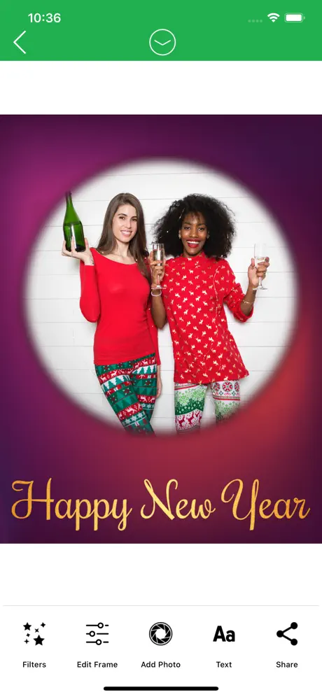 2021 Happy New Year Frames HD
