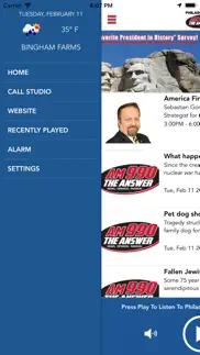 philadelphia’s am 990 iphone screenshot 2