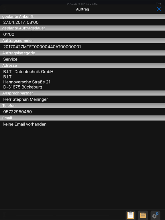 Screenshot #5 pour BüroWARE Mobile