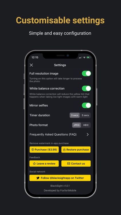 BlackSight: Night mode camera screenshot-8
