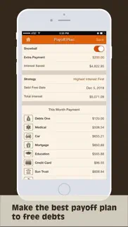 debts monitor pro iphone screenshot 3