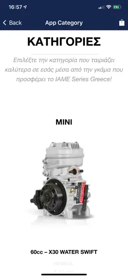 Game screenshot IAME Series Greece hack
