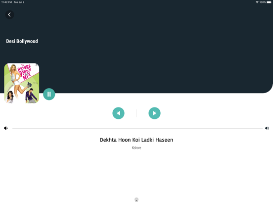 Desi Online Radios -Live FM iPad screenshot 4 - Music app