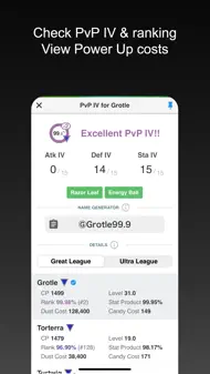 Poke Genie -Remote Raid IV PvP iphone bilder 2