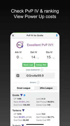 Poke Genie -Remote Raid IV PvP iPhone image 3