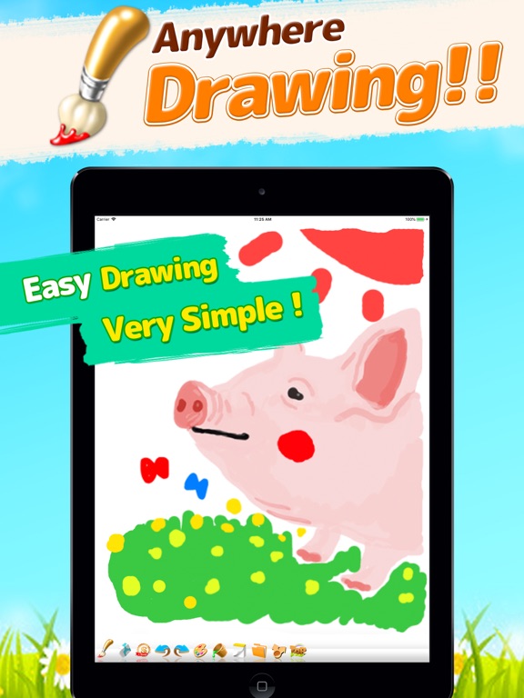 Drawing App 〜 Doodle Maker 〜 iPad screenshot 2 - Entertainment app