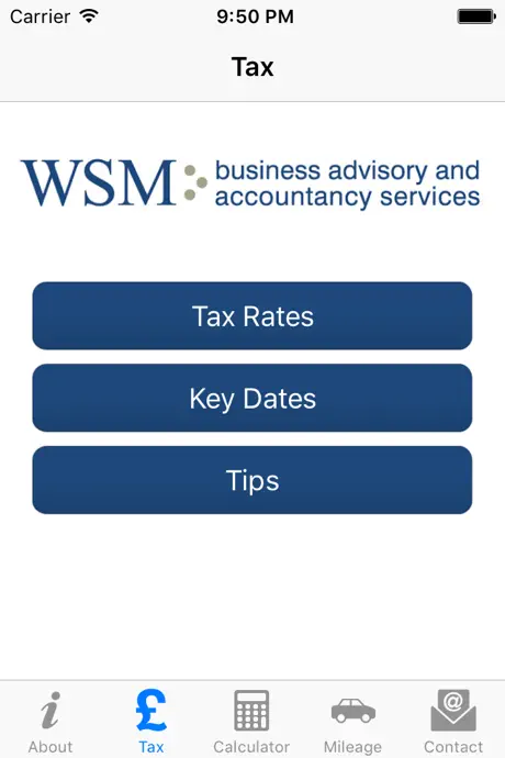 WSM Tax App