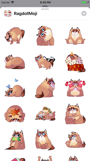 RagdollMoji - Ragdoll Emojis(圖3)-速報App