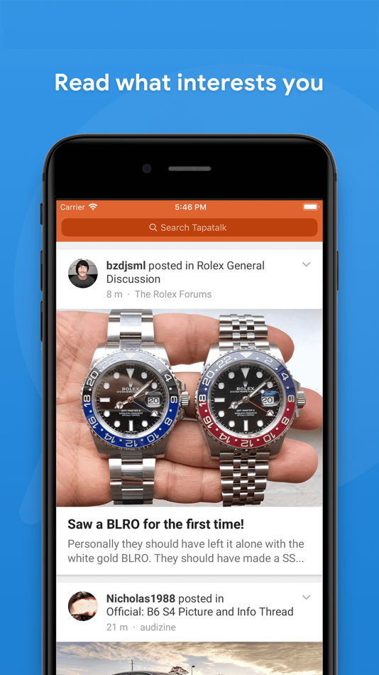 #3. Tapatalk - 200,000+ Forums (iOS) 由: Everforo, Inc