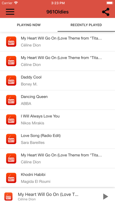 961Oldies screenshot